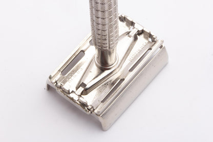 1964 J1 Gillette Flare Tip DE Super Speed Safety Razor  | Original Condition