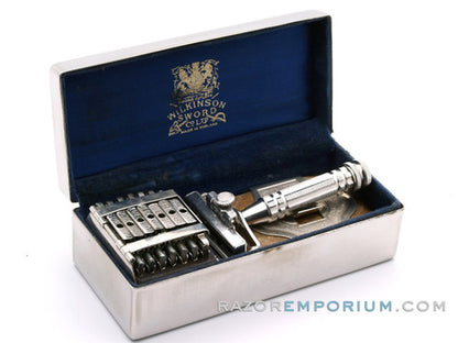 1920's Wilkinson Sword Co. Empire 7 Day Model Wedge Style Safety Razor