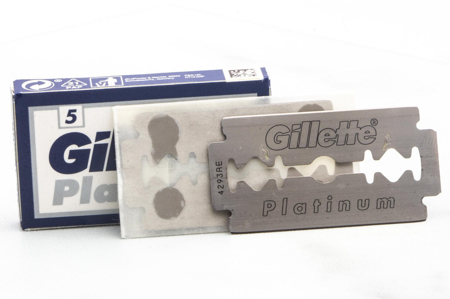 Gillette Platinum Double Edge (DE) Razor Blades