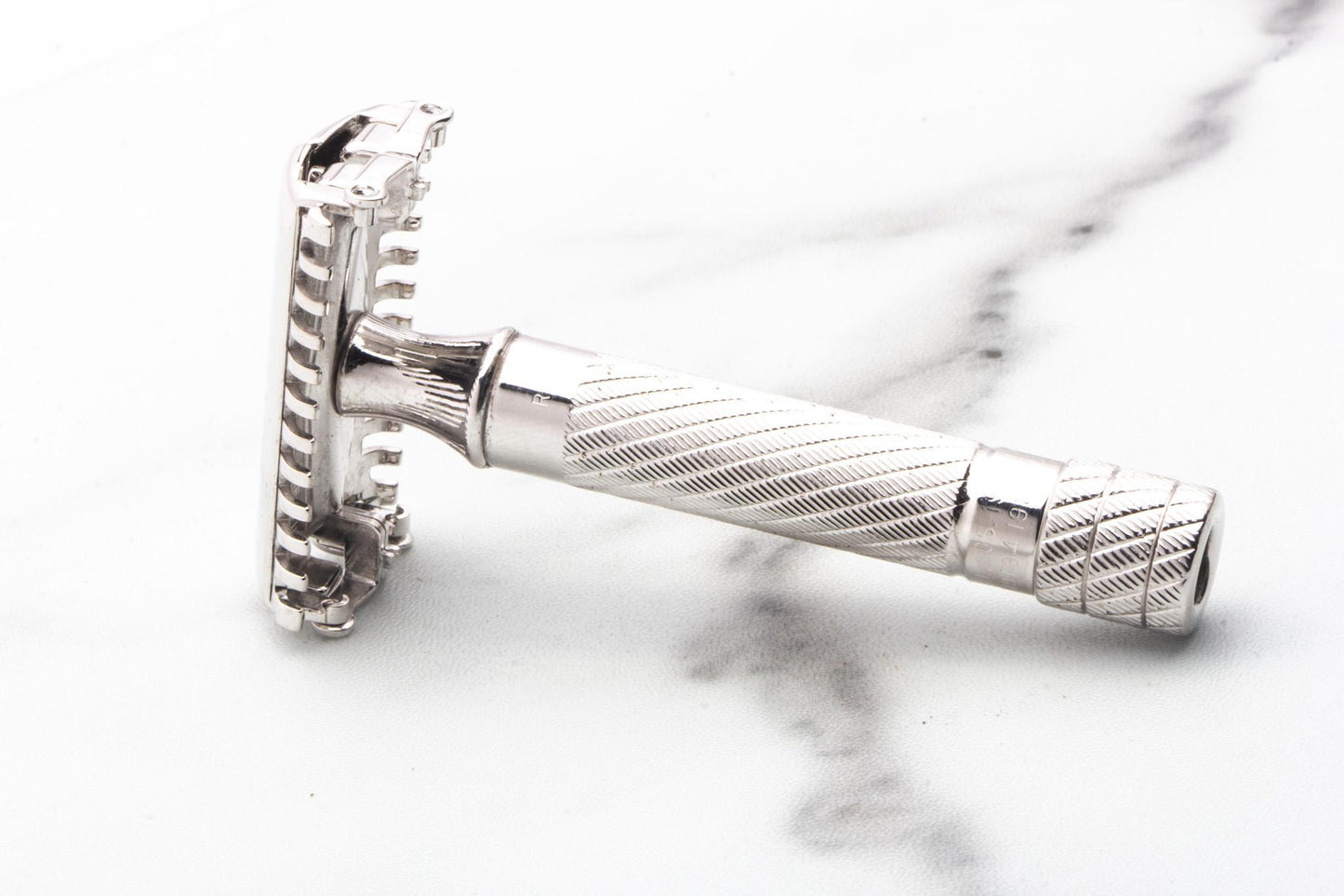 1934 Gillette Aristocrat TTO Double Edge Safety Razor Set | Rhodium Revamp
