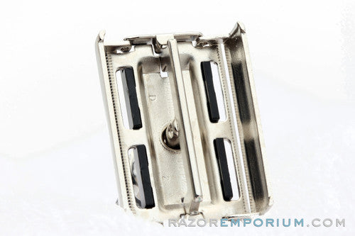 1983 Gillette Super Adjustable "Black Beauty" Double Edge Safety Razor D2