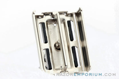 1983 Gillette Super Adjustable "Black Beauty" Double Edge Safety Razor D2