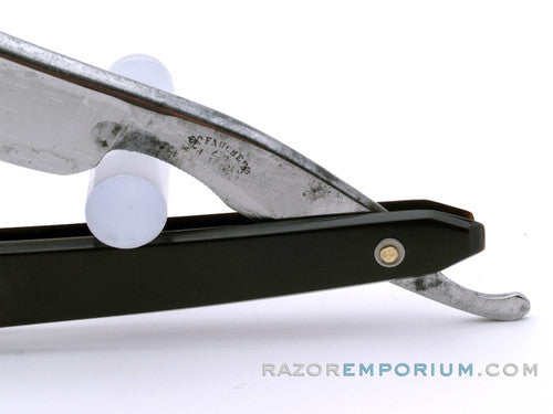 5/8" E. Carrere "Fauche" Straight Razors Set w/ Strop & Case
