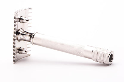 1921 Gillette Single Ring Double Edge Safety Razor | Rhodium Revamp
