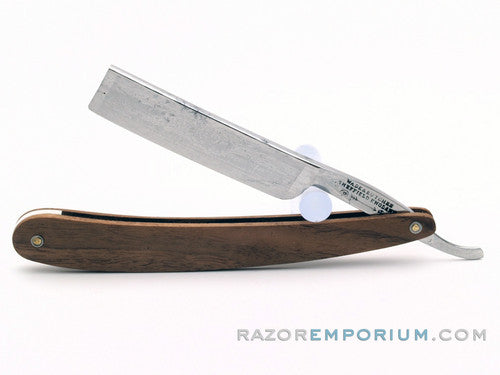 11/16" Wade & Butcher Straight Razor w/ Black Walnut Scales | Sheffield, England