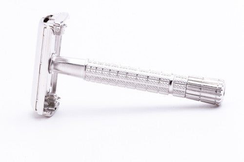 1955 Gillette Flair Tip Super Speed DE Razor Rhodium Revamp A1