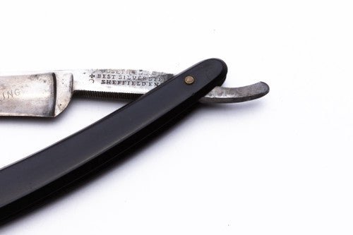 5/8" John Elliot's "The Silver Ring" Straight Razor | Sheffield, England