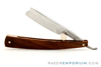 6/8" Wade & Butcher Straight Razor w/ Cocobello Wood Scale | Sheffield, England