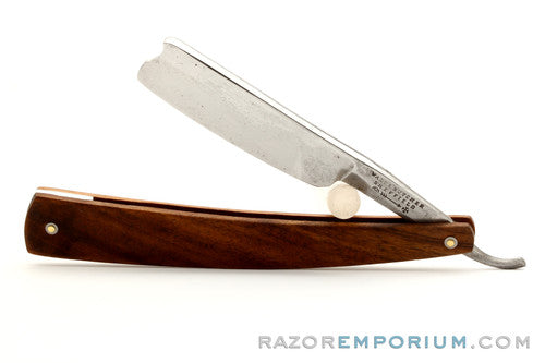 6/8" Wade & Butcher Straight Razor w/ Cocobello Wood Scale | Sheffield, England