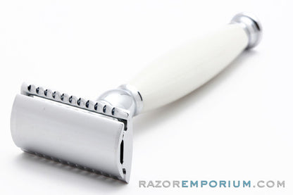 MÜHLE Sophist R 84 SR - Porcelain Long Handle Safety Razor