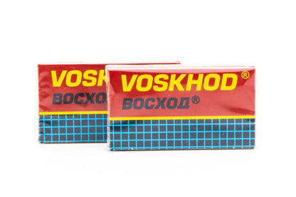 Voskhod Teflon Coated Double Edge (DE) Blades