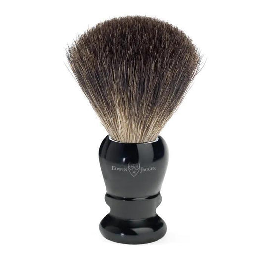 Edwin Jagger | 81P46 Imitation Ebony shaving brush (Pure Badger)