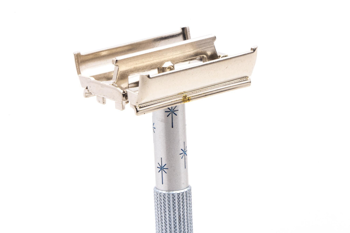 Gillette Razor Stars 1965 K3 Gillette Blue Star Lady Gillette Double Edge Safety Razor | Or ...
