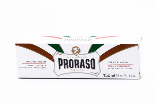 Proraso Shaving Cream | White Sensitive Anti-Irritation in Tube