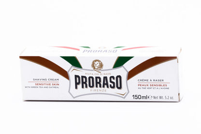Proraso Shaving Cream | White Sensitive Anti-Irritation in Tube