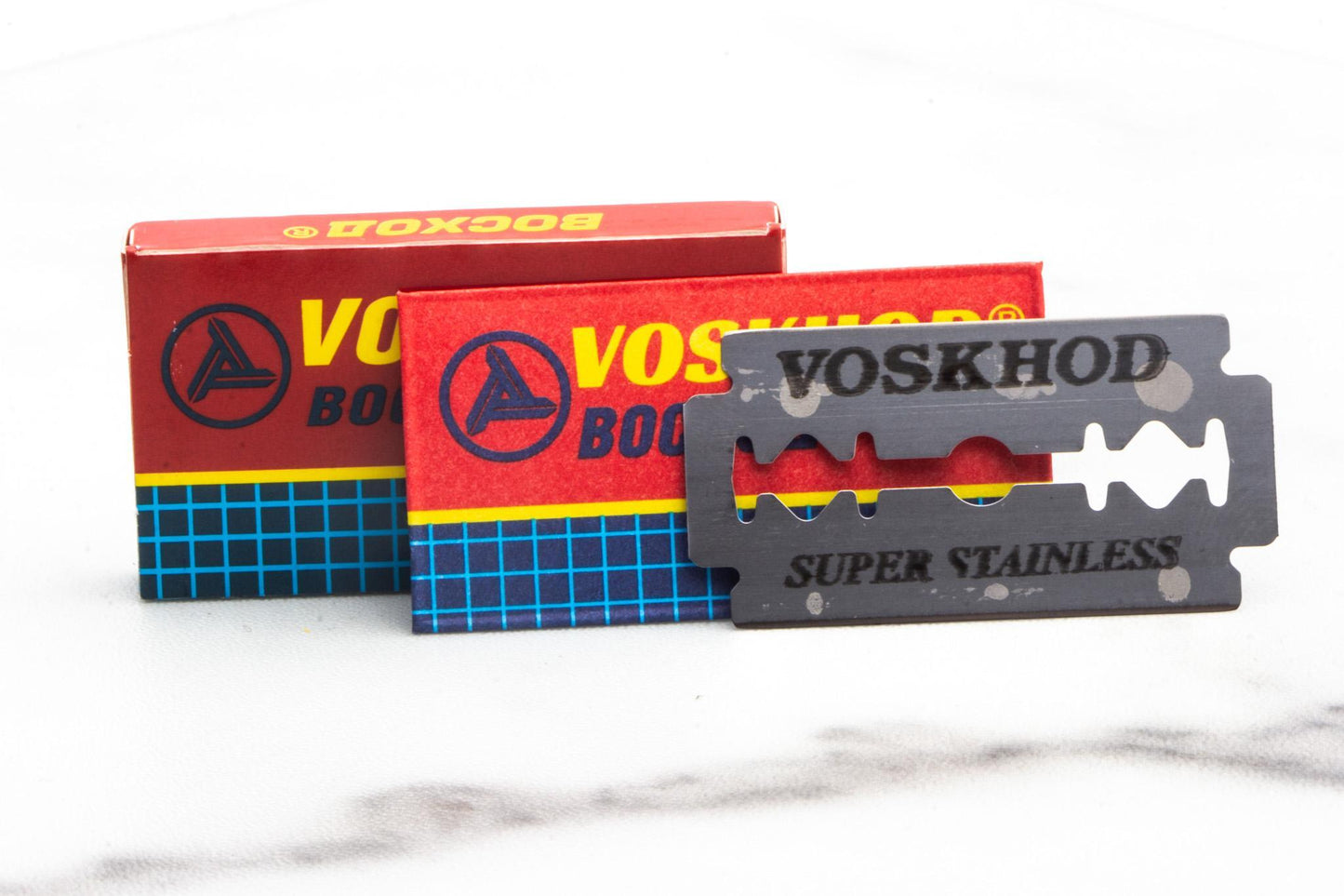 Voskhod Teflon Coated Double Edge (DE) Blades