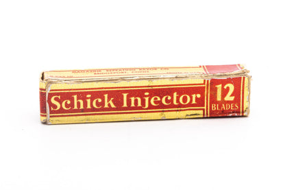Schick Injector - 12 Razor Blades | Original Condition