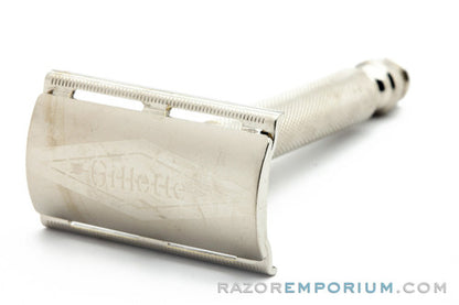 1956 Gillette Ball End Tech Double Edge Safety Razor - B2