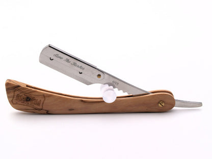 Proraso "Save The Barber" Shavette w/ Walnut Wooden Handle