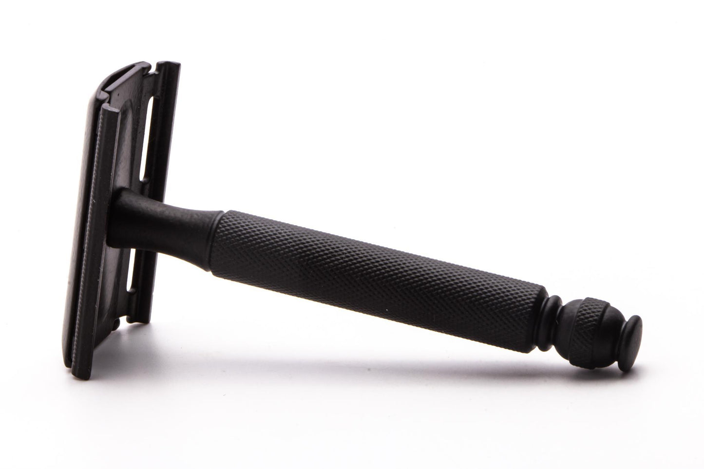 1968 N2 Gillette Ball End Tech Double Edge Safety Razor | Black Powder Coat