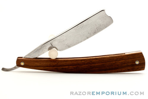 6/8" Wade & Butcher Straight Razor w/ Cocobello Wood Scale | Sheffield, England