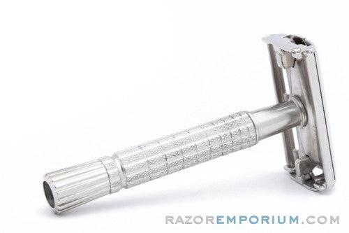 1964 Gillette Flair Tip Super Speed Safety Razor J1 Factory Nickel