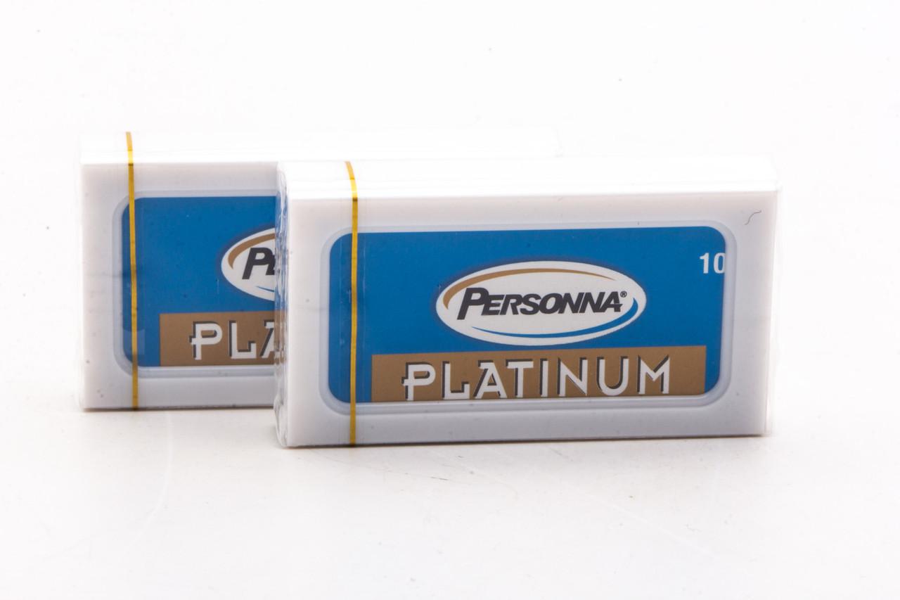 Personna Platinum Double Edge Stainless Steel Safety Razor Blades