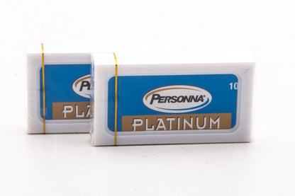 Personna Platinum Double Edge Stainless Steel Safety Razor Blades