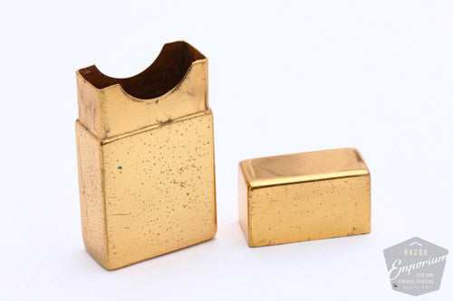 Valet Auto Strop Razor Set in Gold Case - Rare Inclusive Travel Set