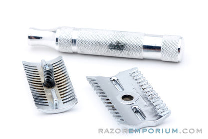 1940's Grand Shave King Self Lubricating Double Edge Safety Razor