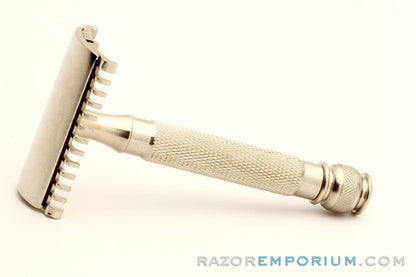 1930's Gillette NEW Long Comb DE Razor w/ Replica Handle | Made in Canada | Nickel Revamp