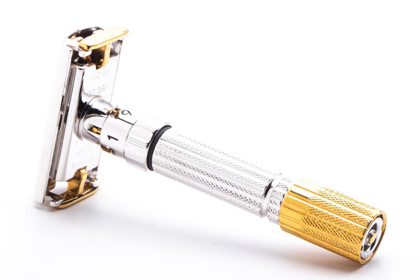 1960 F4 Gillette Fatboy Adjustable Double Edge Safety Razor | Prospector Edition