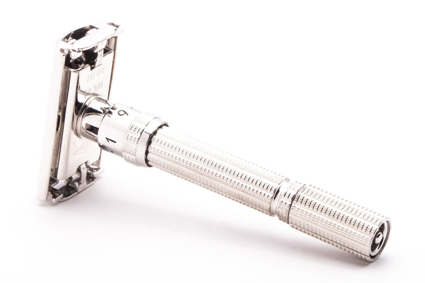 1965 K1 Gillette Slim Aristocrat Adjustable Double Edge Safety Razor | Rhodium Revamp