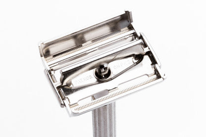 1958 Gillette TV Super Speed Razor with  Red Case - D1