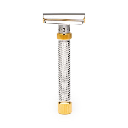 Rex Supply Co. | Konsul XL Slant Adjustable Stainless Steel Double Edge Safety Razor