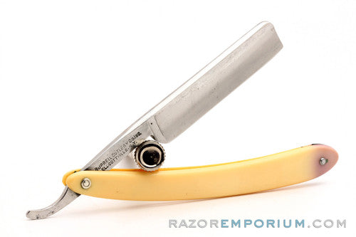 5/8" Top Flight Straight Razor by Burrell Cutlery Co. Ellicottville, N.Y.