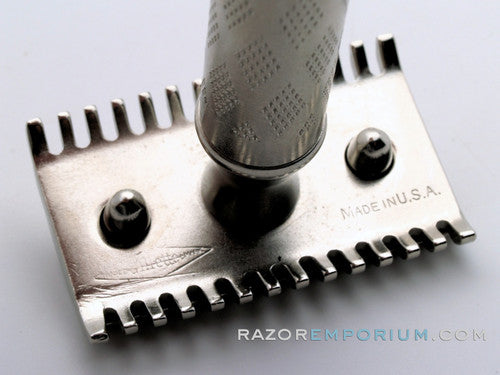 1925 Gillette New Improved Standard Richwood Bostonian Safety Razor