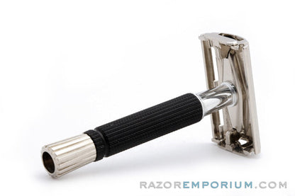 1966 Gillette Black Handle Super Speed Safety Razor L4