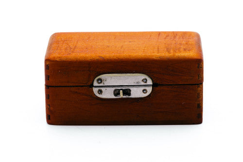 1905 Gillette Double Ring Old Type Safety Razor in Original Case with Blade Bank and Blades | Rhodium Revamp
