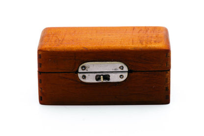 1905 Gillette Double Ring Old Type Safety Razor in Original Case with Blade Bank and Blades | Rhodium Revamp