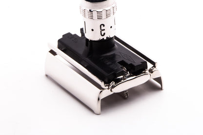1979 Z2 Gillette Super Adjustable Black Beauty Double Edge Safety Razor  | Rhodium Revamp