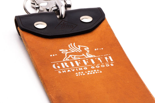 3" Griffith Shaving Goods Strop | Horsehide & Canvas