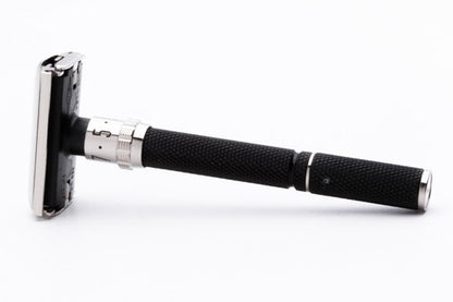 1984 Gillette Super Adjustable "Black Beauty" DE Safety Razor E3