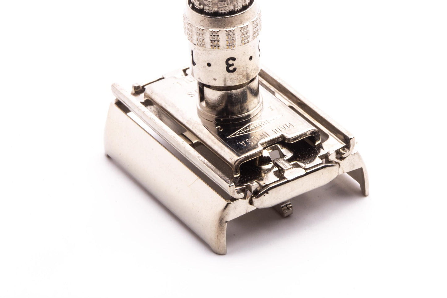 1963 I2 Gillette Slim Adjustable Double Edge TTO Safety Razor | Original Condition