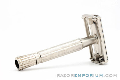 1960 Gillette TV Super Speed DE Razor F1 - Factory Nickel Revamp