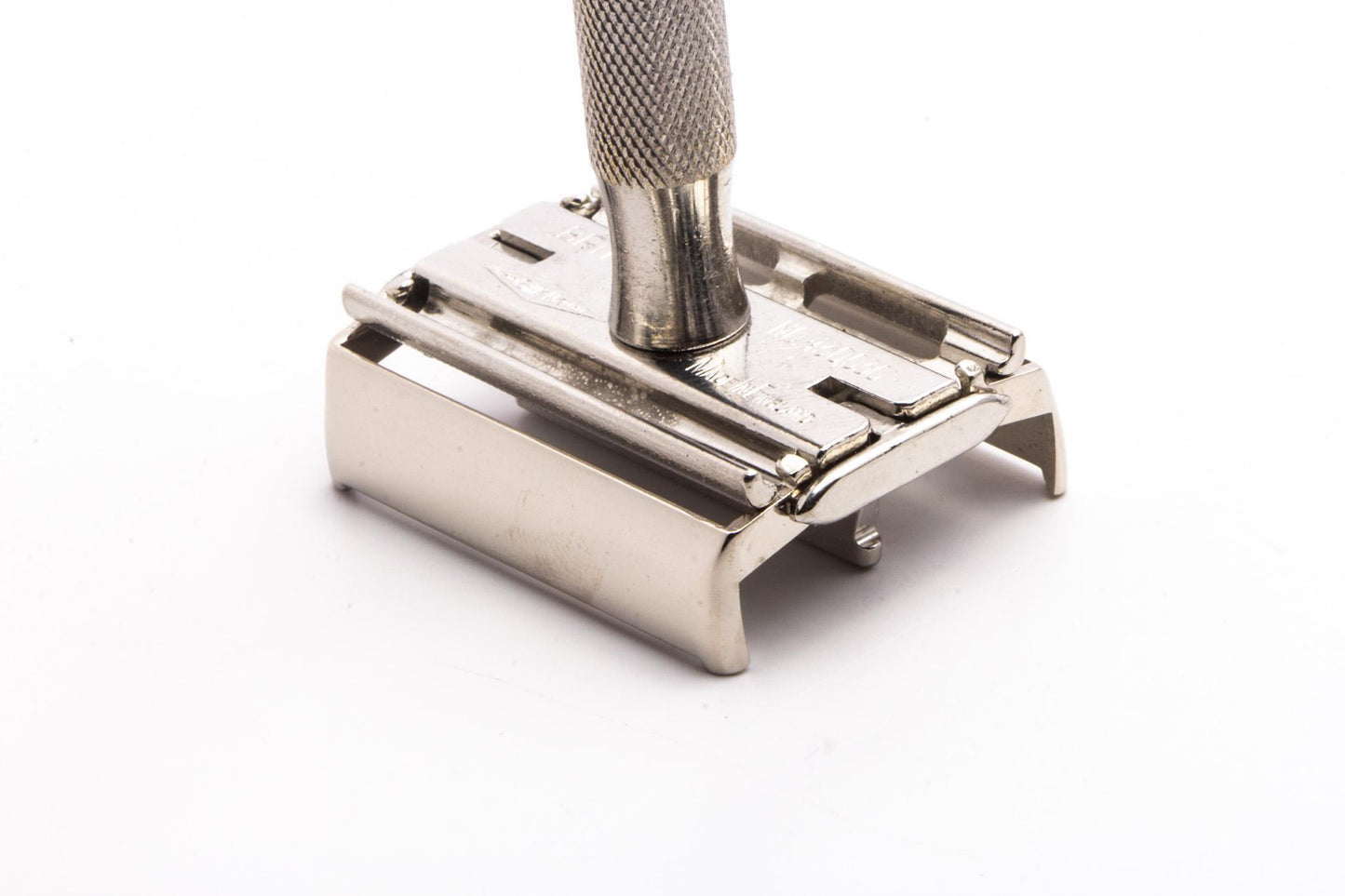 1940's Gillette English Parat Double Edge Safety Razor | Factory Nickel Revamp