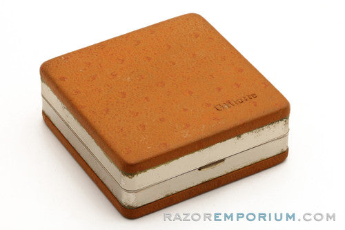 1948 Gillette Executive DE Safety Razor in Ostrich Leather Case