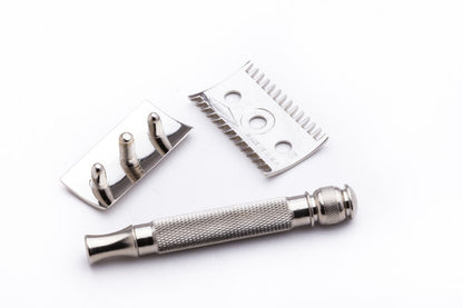 1920's Gillette Ball End Old Type Razor Nickel Revamp