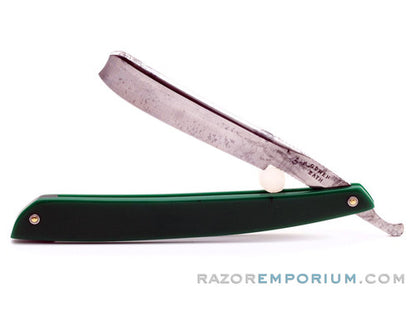 5/8'' Gowen Bath Wedge Straight Razor w/ Acrylic Scales