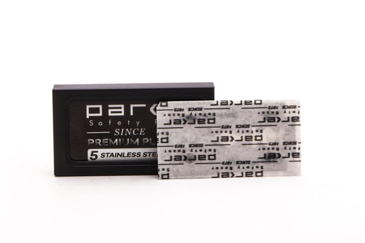 Parker Premium Platinum Stainless Steel Double Edge Razor Blades